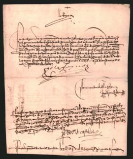 Real cédula de la Reina Isabel I