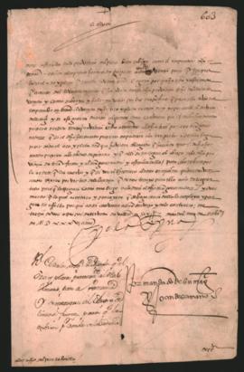 Real cédula de la Reina Juana I