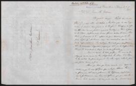 Carta de Luis L. Domínguez al Doctor Juan María Gutiérrez