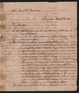 Carta de Juan Manuel de Rosas al general Manuel Oribe, dando cuenta de varias remesas de caballos enviadas