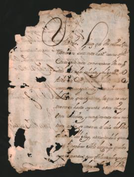 Auto del Gobernador de Buenos Aires, Bruno Mauricio de Zavala