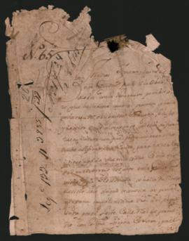 Oficio de Juan Andrés Amara