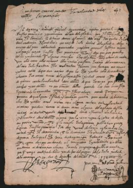 Bando del Gobernador y Capitán General del Río de la Plata, don Juan de Garay (por el licenciado Juan de Torres de Vera)