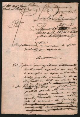 Notas de Juan Manuel de Rosas, dirigidas a la Junta de Representantes de Buenos Aires